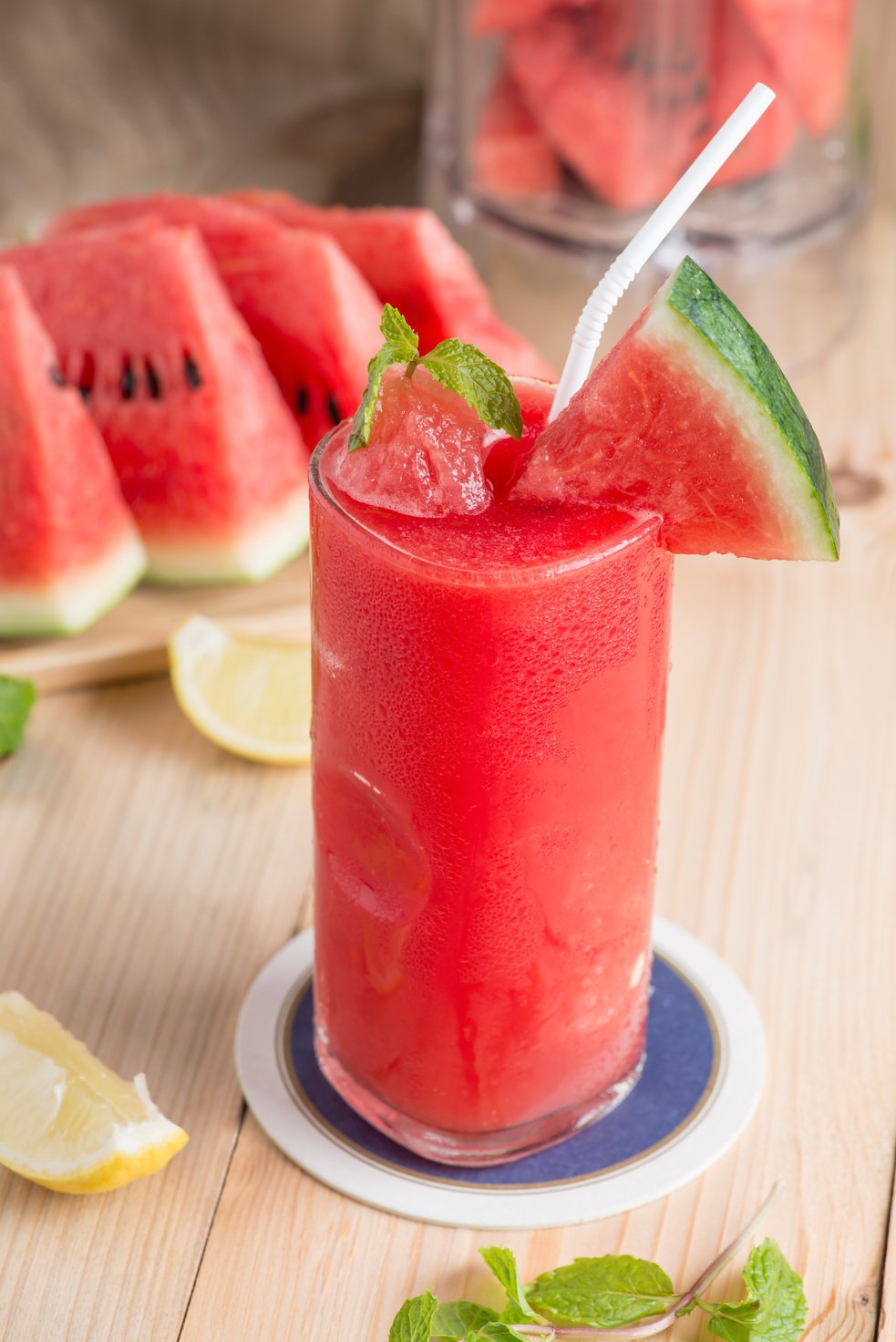 Watermelon smoothie.